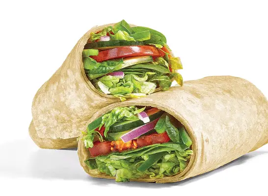 Subway Veggie Delight Wrap