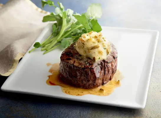 Wagyu steak at Morton