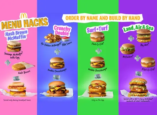 15 z najcenniejszych pozycji oferty McDonald w Ameryce