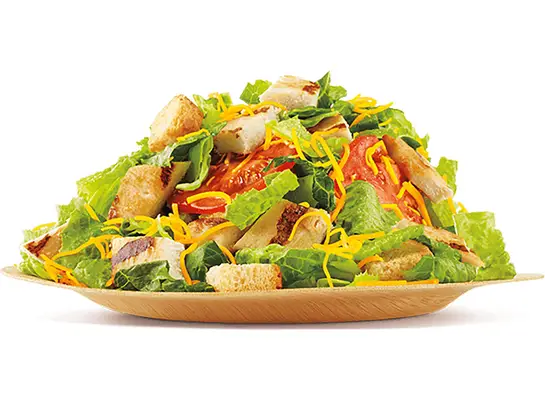 burger king chicken garden salad