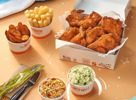 Pollo Campero chicken meal