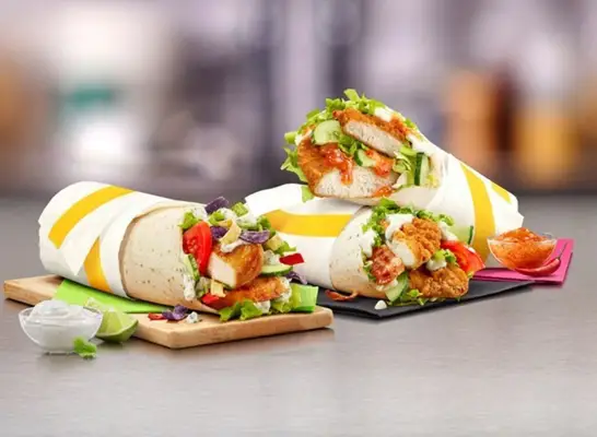 McDonald's hat gerade 3 neue Wraps gestartet, aber es gibt eine Falle