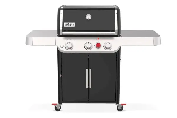 Grill gazowy na ciekły propan Amazon Prime Day Weber Genesis E-325S, czarny