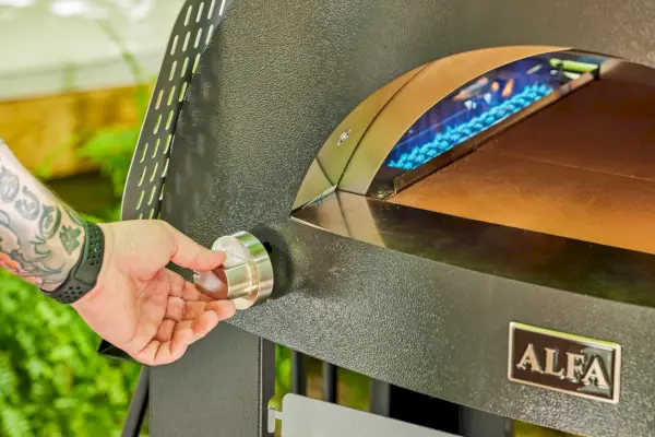 Osoba, która interesuje się piecem do pizzy Alfa Forni Moderno 2