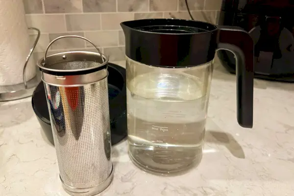 As partes da cafeteira elétrica fria instantânea