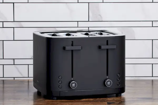 Russell Hobbs 상단 2개 슬라이스 글라스 액센트 토스터 내부에 빵 토스트 포함
