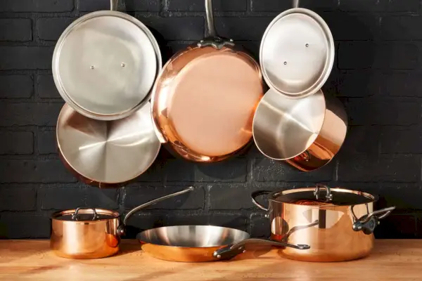 Das Mauviel Copper Mâ200 CI 10-teiliges Kochgeschirrset
